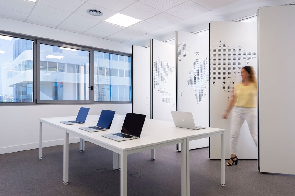 Espacios multifuncionales oficinas Chavsa