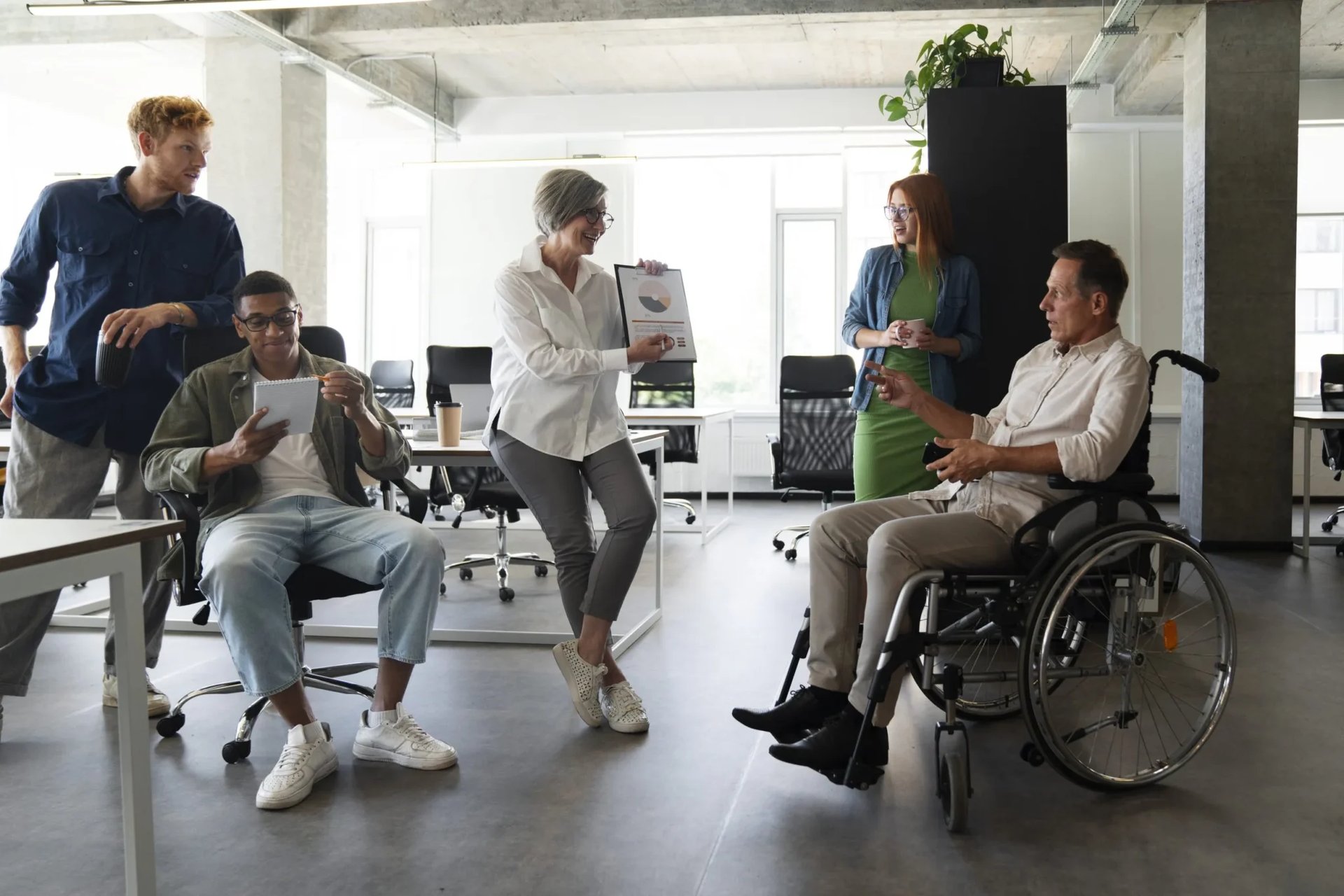 espacios de trabajo inclusivos